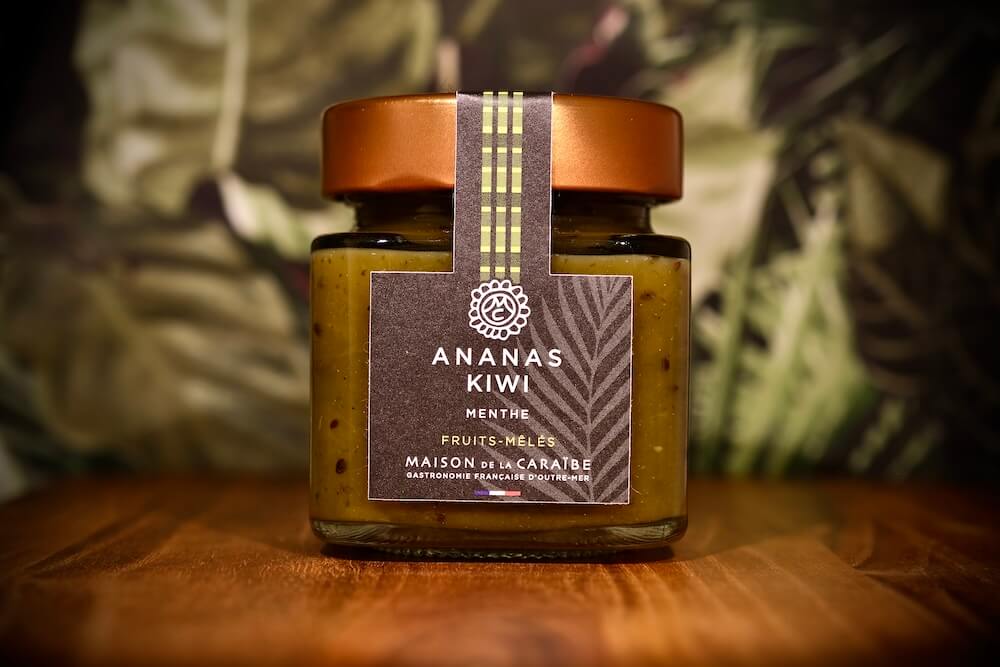 Ananas Kiwi & Menthe Fraîche 160g