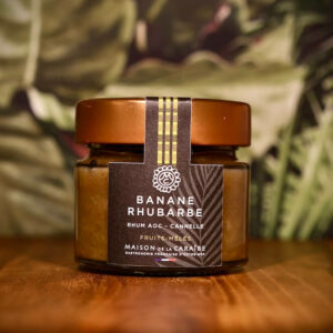 Banane Rhubarbe Cannelle et Rhum vieux AOC de Martinique 100g